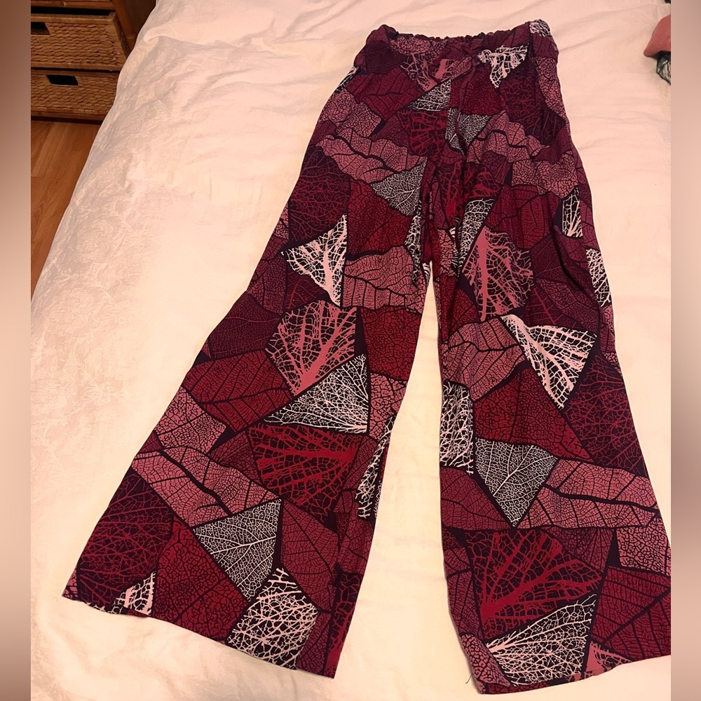 Rix coral reef wide leg pants